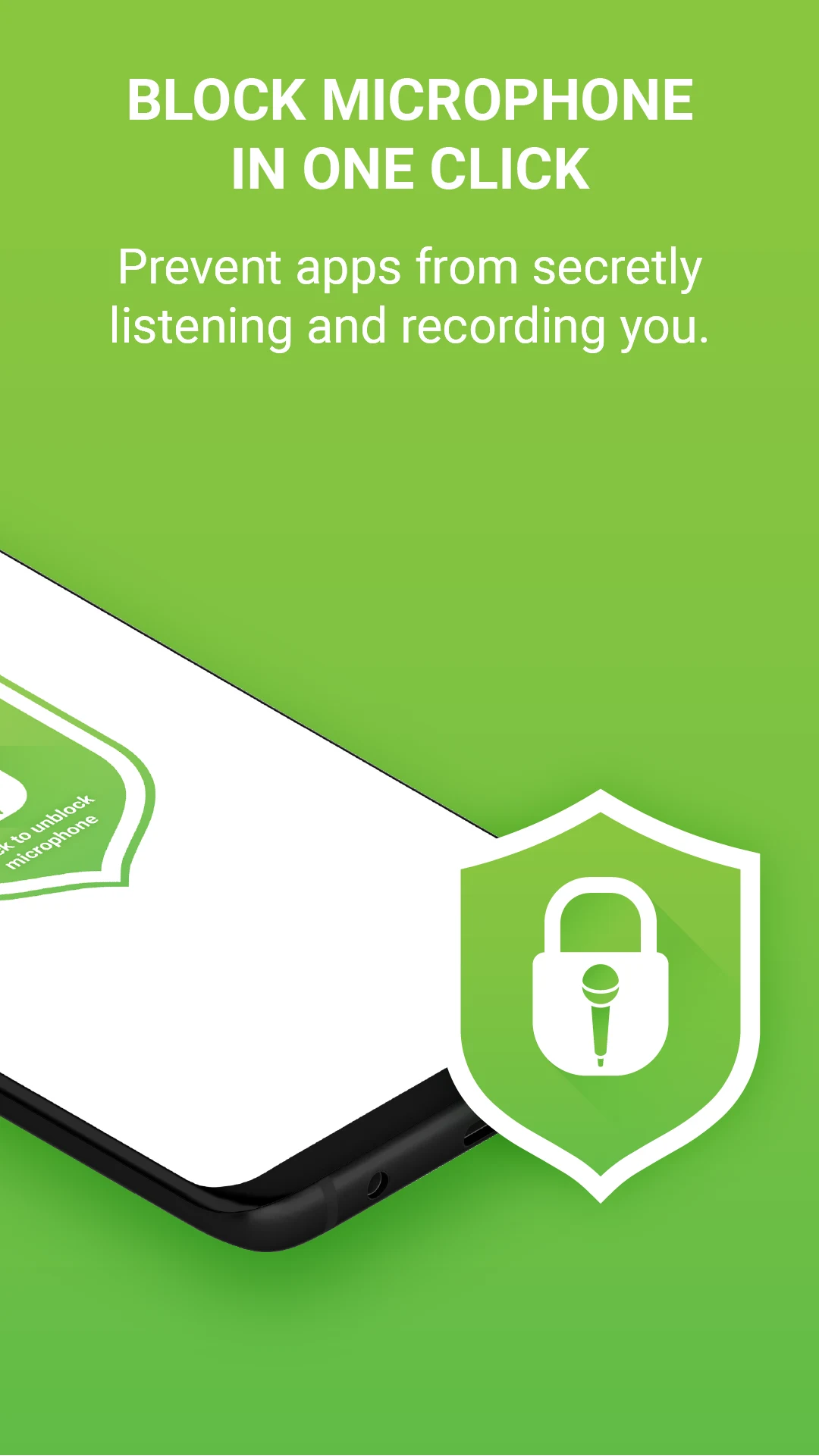 Microphone Blocker - Anti Spy screenshot