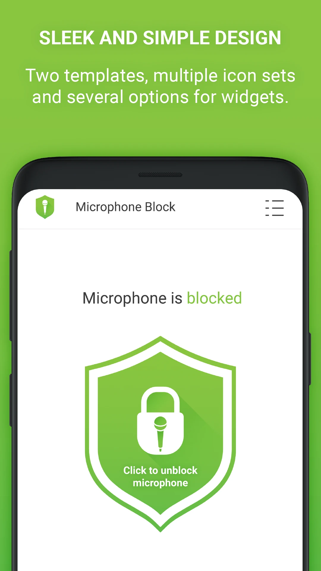 Microphone Blocker - Anti Spy screenshot